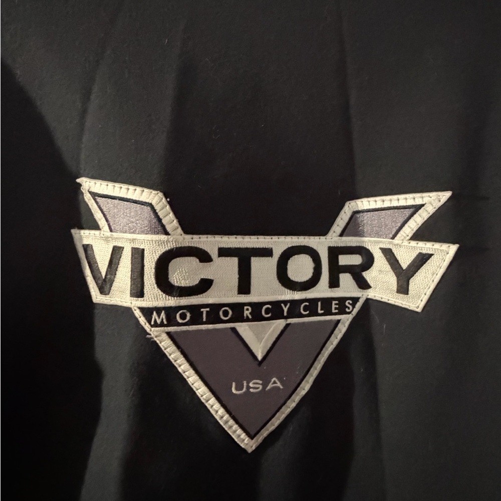 Custom Black Victory Men's Zip Hoodie Jacket